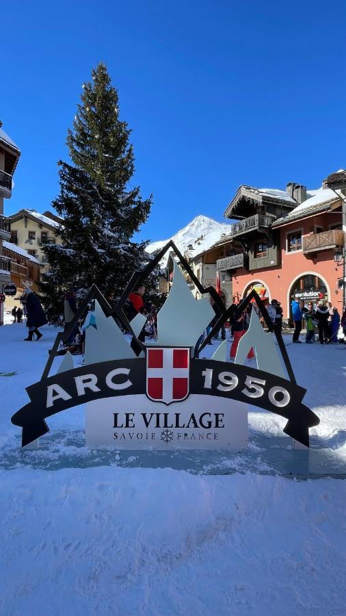 Arc 1950 - Appt 2Ch - 6 Pers - Res 5* Luxe - Piscine, Sauna, Hamman, Jacuzzi - Classe 5 Cristaux Paradiski Les Arcs  Kültér fotó