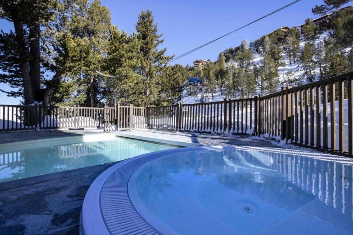 Arc 1950 - Appt 2Ch - 6 Pers - Res 5* Luxe - Piscine, Sauna, Hamman, Jacuzzi - Classe 5 Cristaux Paradiski Les Arcs  Kültér fotó